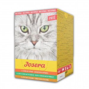 JOSERA kaķiem MULTIPAKA Pastēte 6 x 85g